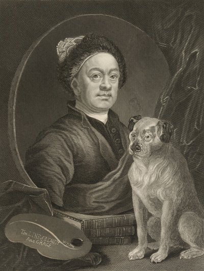 William Hogarth Self by William after Hogarth